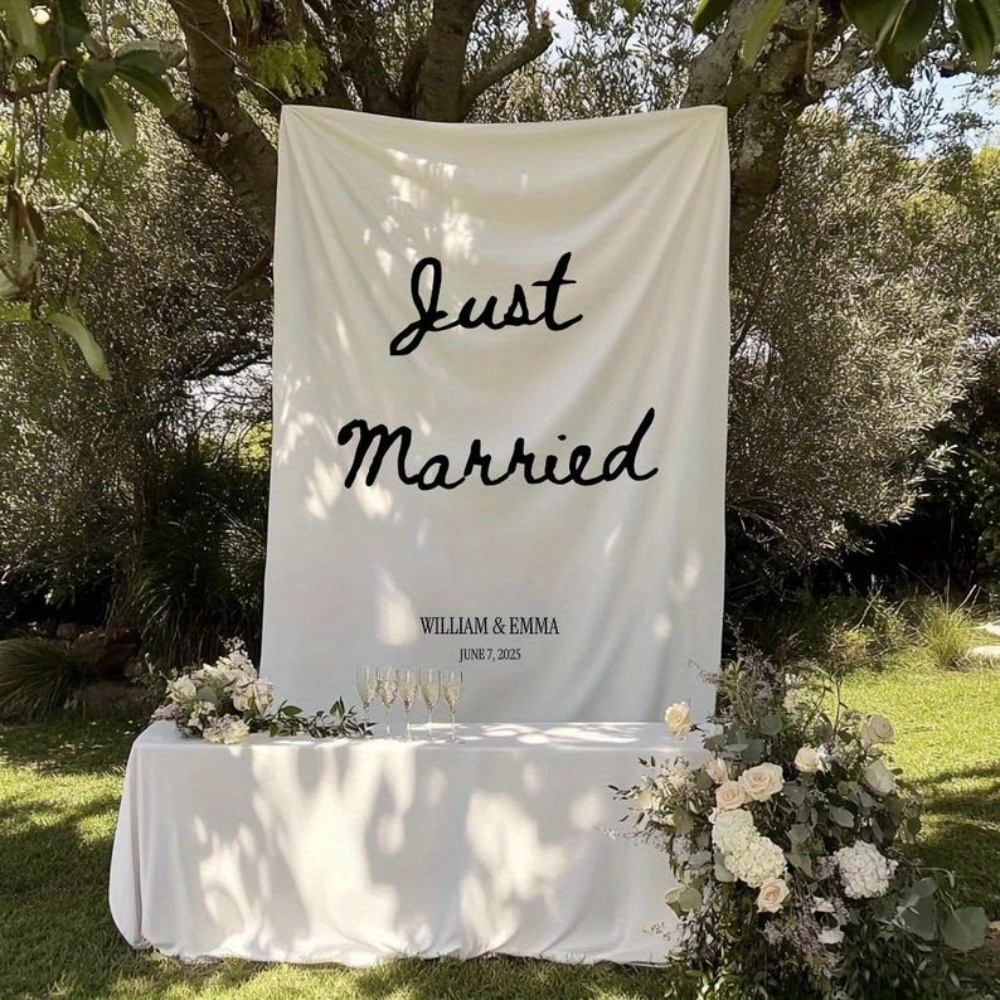 Custom Wedding Banner - Custom - Sewing Custom review and price