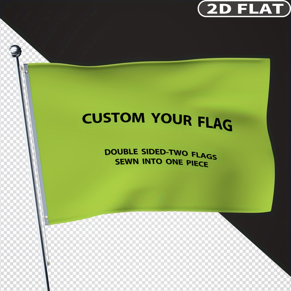 2D FLAT Custom Double-Sided Fl - Sewing Custom review and price