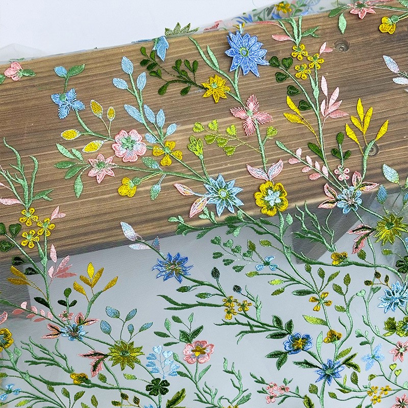90x130cm Floral Vine Embroider - Textile For Sewing review and price