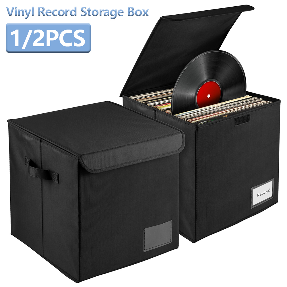 1/2Pcs Vinyl Record Storage Bo - Sewing Labels review and price