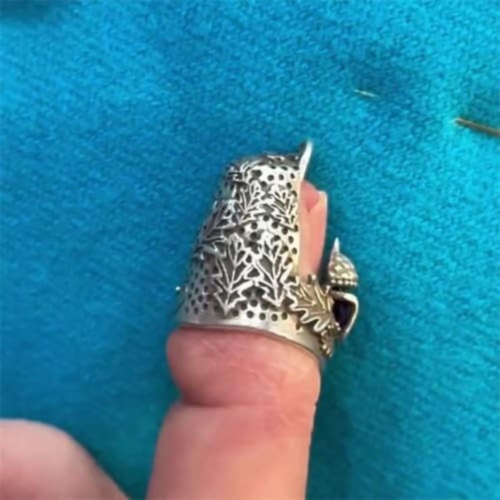 Metal Open Nail Acorn Thimble  - Sewing Thimble Metal review and price