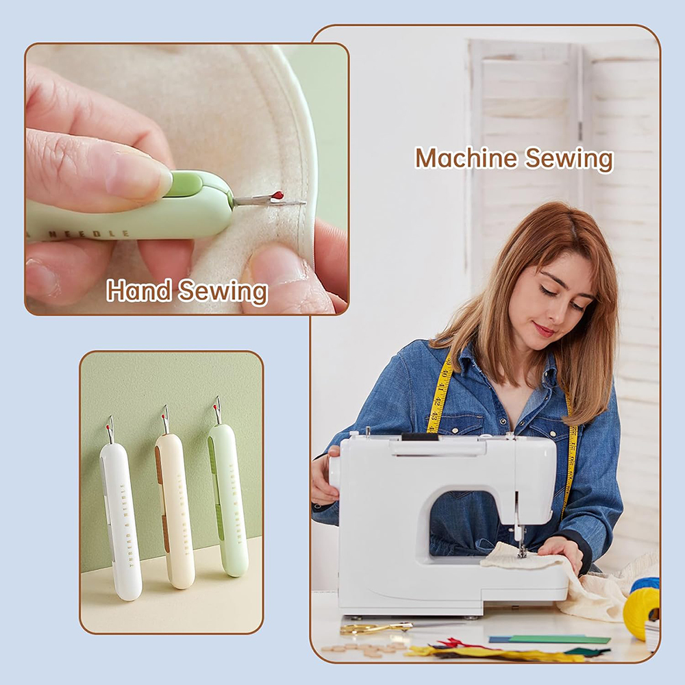 2 in 1 Needle Threader Seam Ri - Seam Ripper Tool review and price