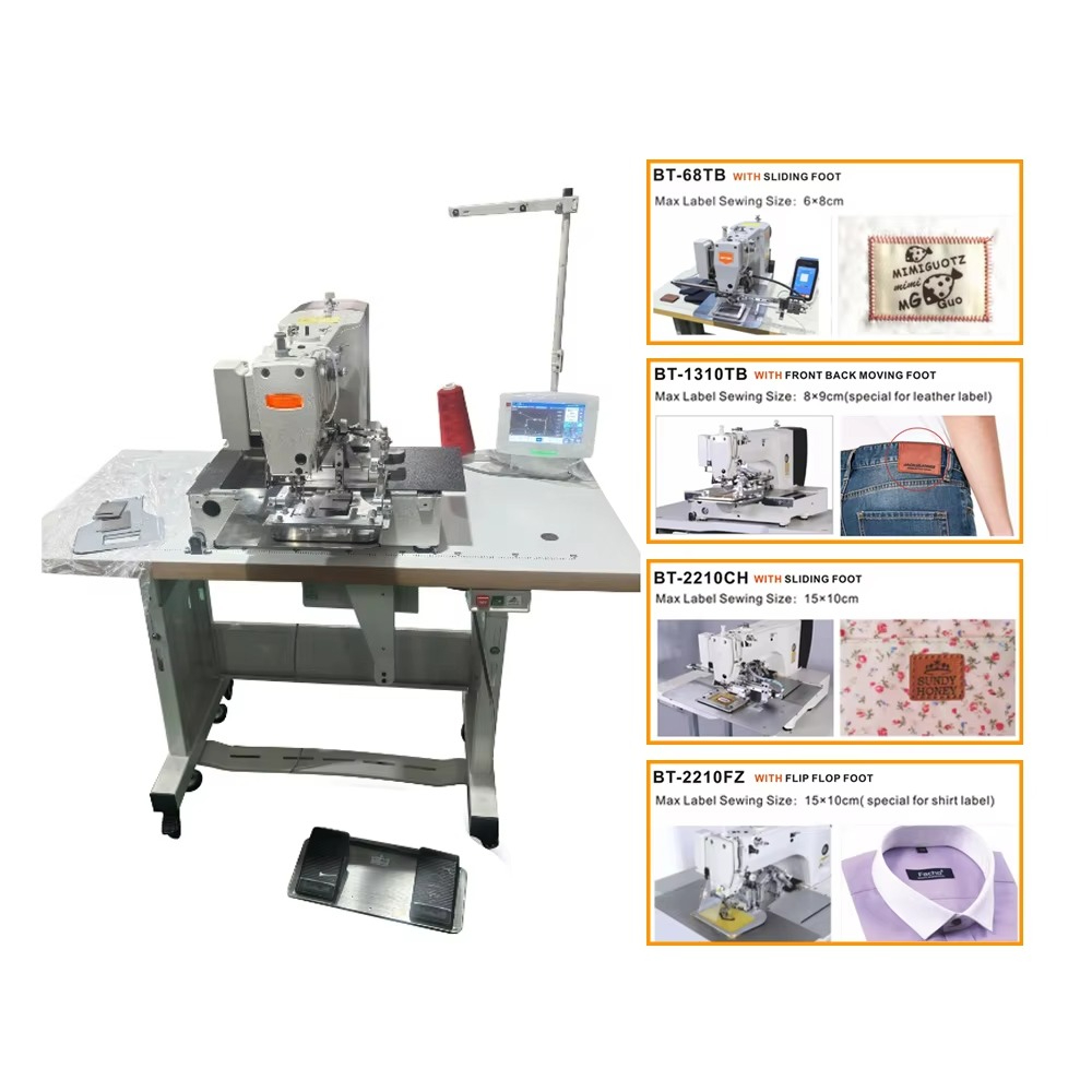 Clothing Automatic Flat Bed Lo - Sewing Labels review and price